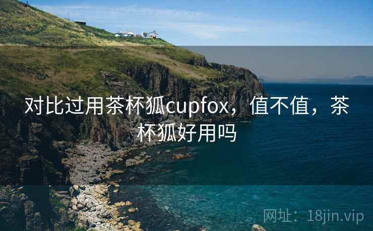对比过用茶杯狐cupfox，值不值，茶杯狐好用吗